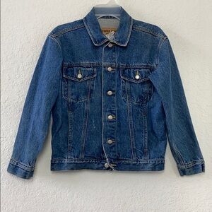 ✅Women FADED GLORY Authentic Blue Jeans Jacket M